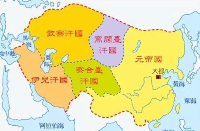 元朝和蒙古帝国有什么区别？