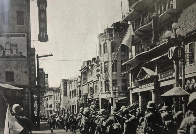 罕见历史老照片：日军攻陷广州