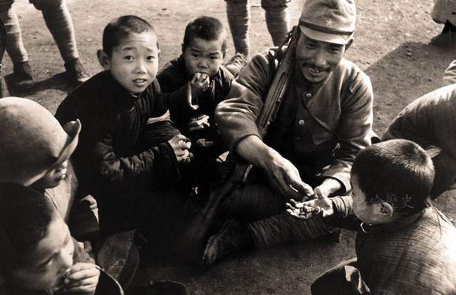 一组抗日战争的老照片：诉尽历史的沧桑